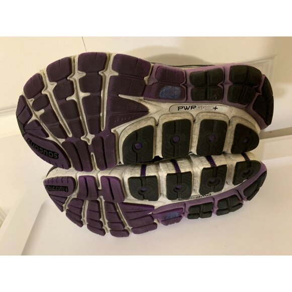 Saucony ISO Series Women's Sz 7.5 Running Black Purple Multicolor Shoes S10280-2 - Picture 8 of 9